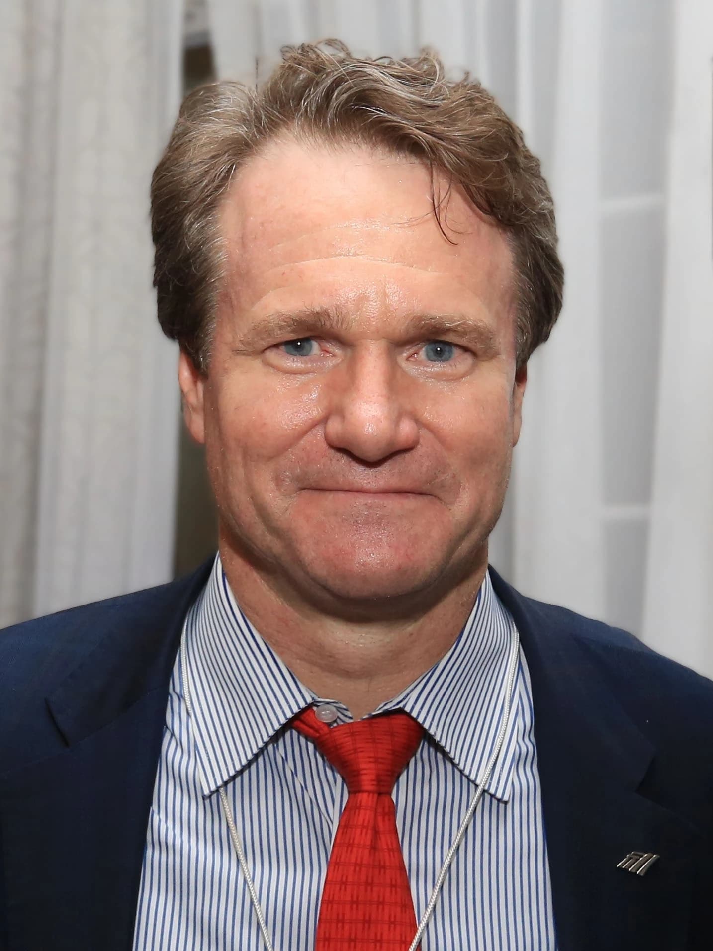 Brian Moynihan, CEO of Bank of America, looking directly at the camera.