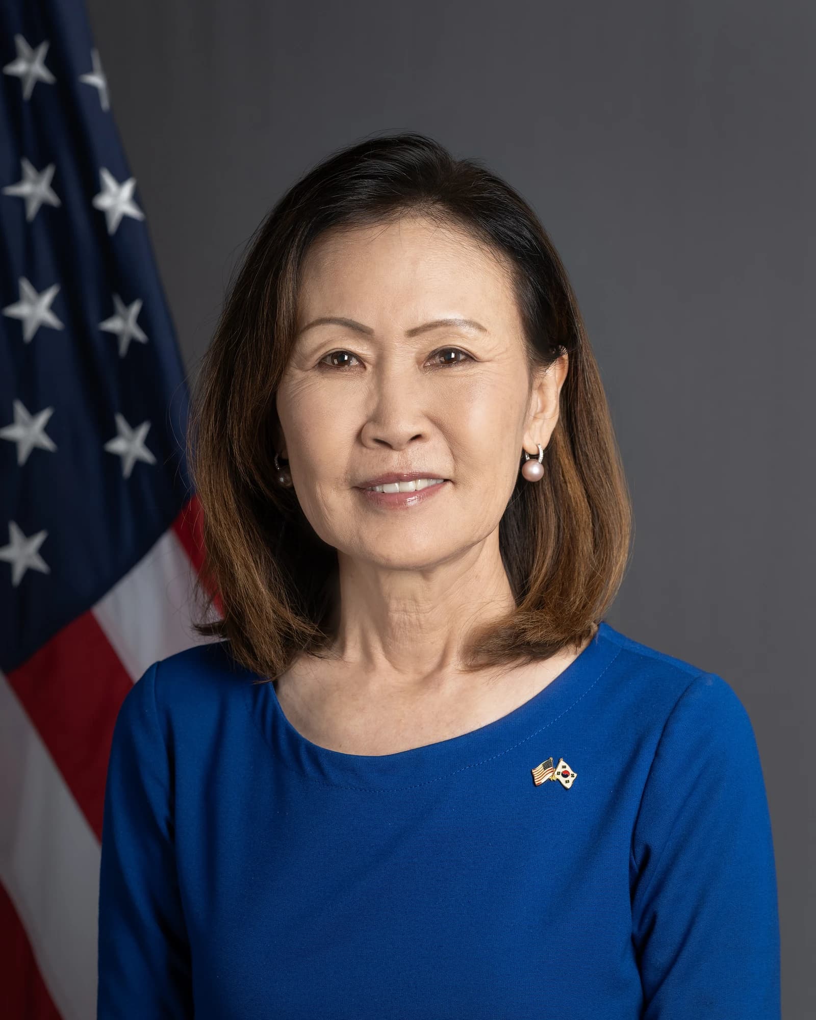 Michelle Steel, United States Ambassador to South Korea, poses for a portrait.