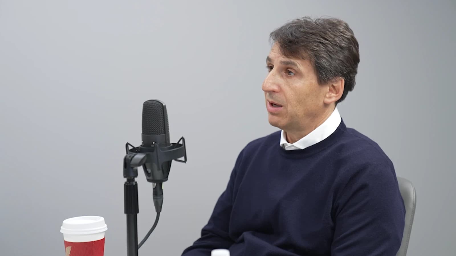Marc Rowan, CEO of Apollo Global Management, speaking during an interview.