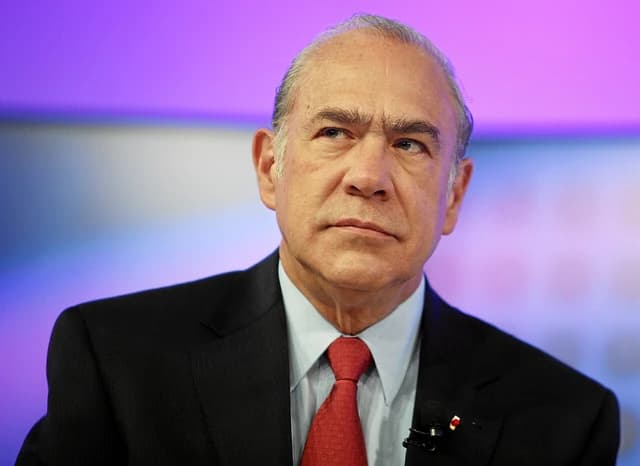 Angel Gurría, Secretary-General of the OECD, attending the World Economic Forum Annual Meeting.