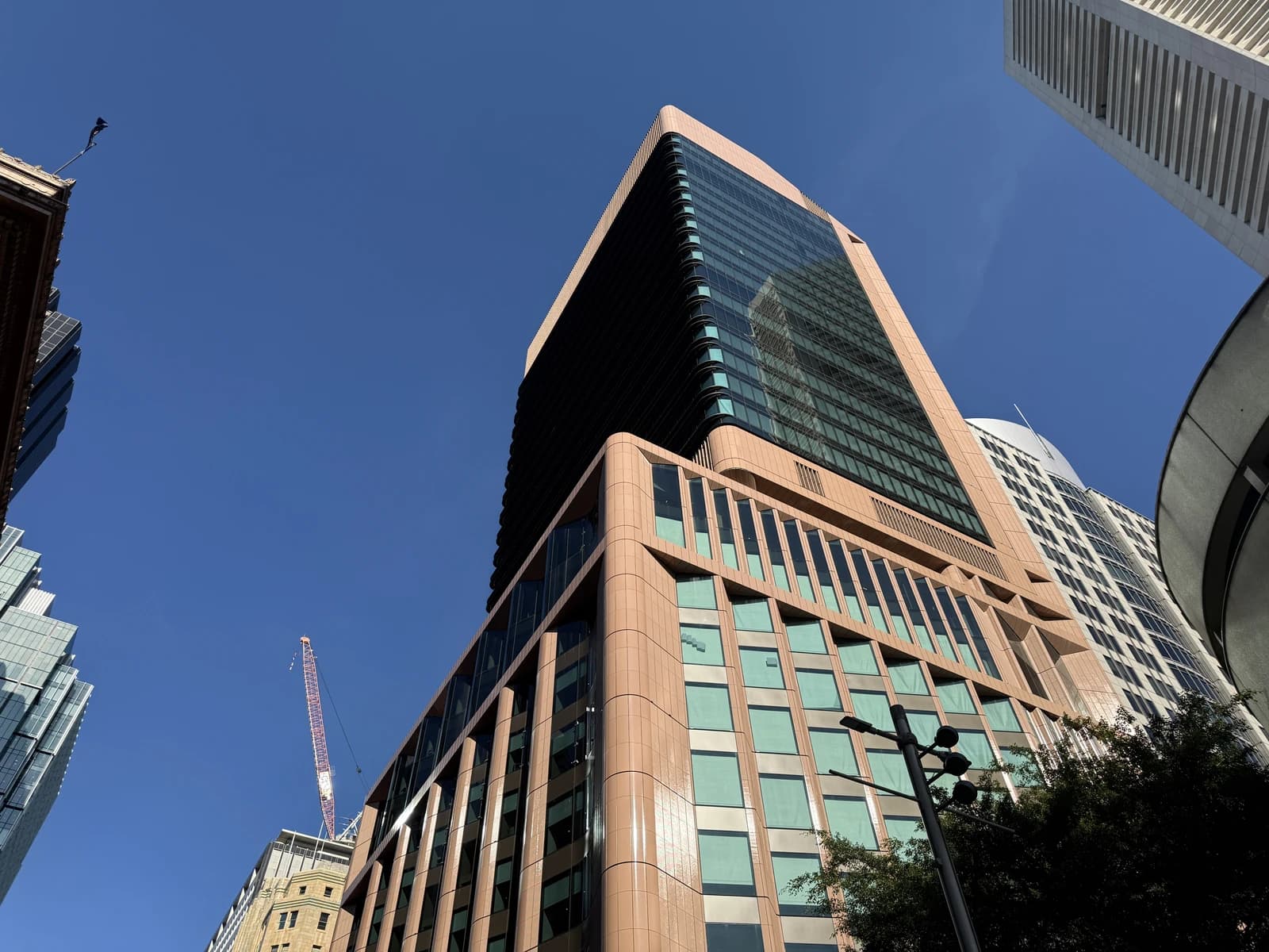Skyscrapers in Sydney's Martin Place, including the 39 Martin Place office building.