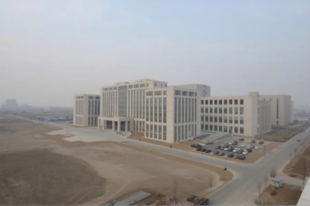 Exterior of the Tianjin Large Spacecraft Assembly Integration and Test Center.