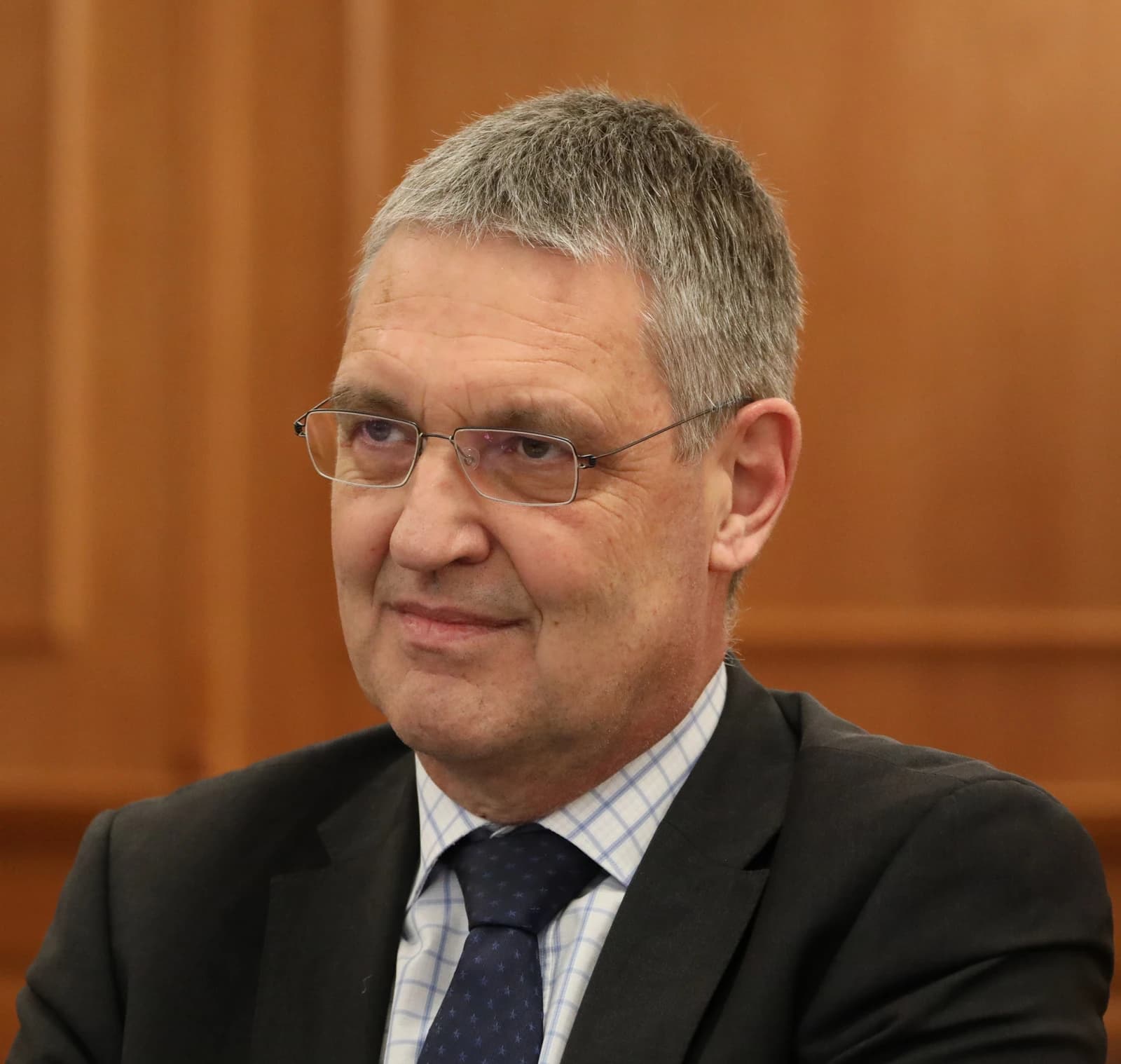 Markus Ederer, European Union Ambassador to Russia, posing for a portrait in an indoor setting.