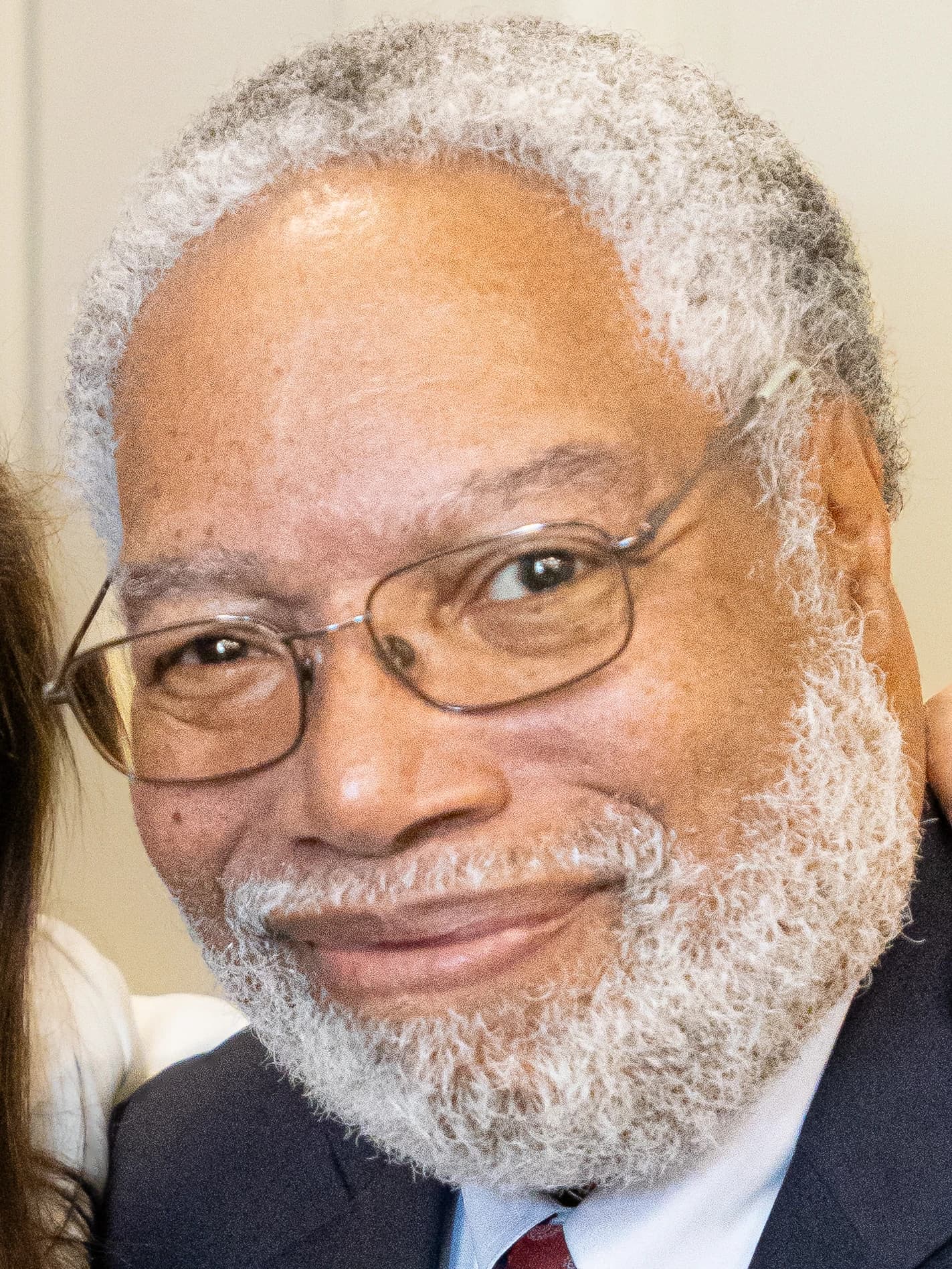 Lonnie G. Bunch III, Secretary of the Smithsonian Institution, smiling at an event.