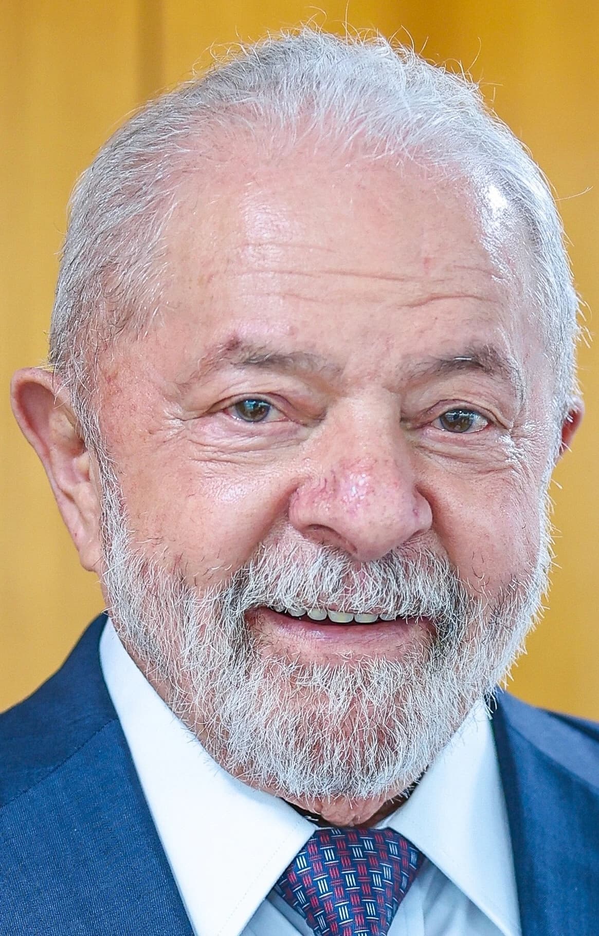 Luiz Inácio Lula da Silva, President of Brazil, smiles at the camera.