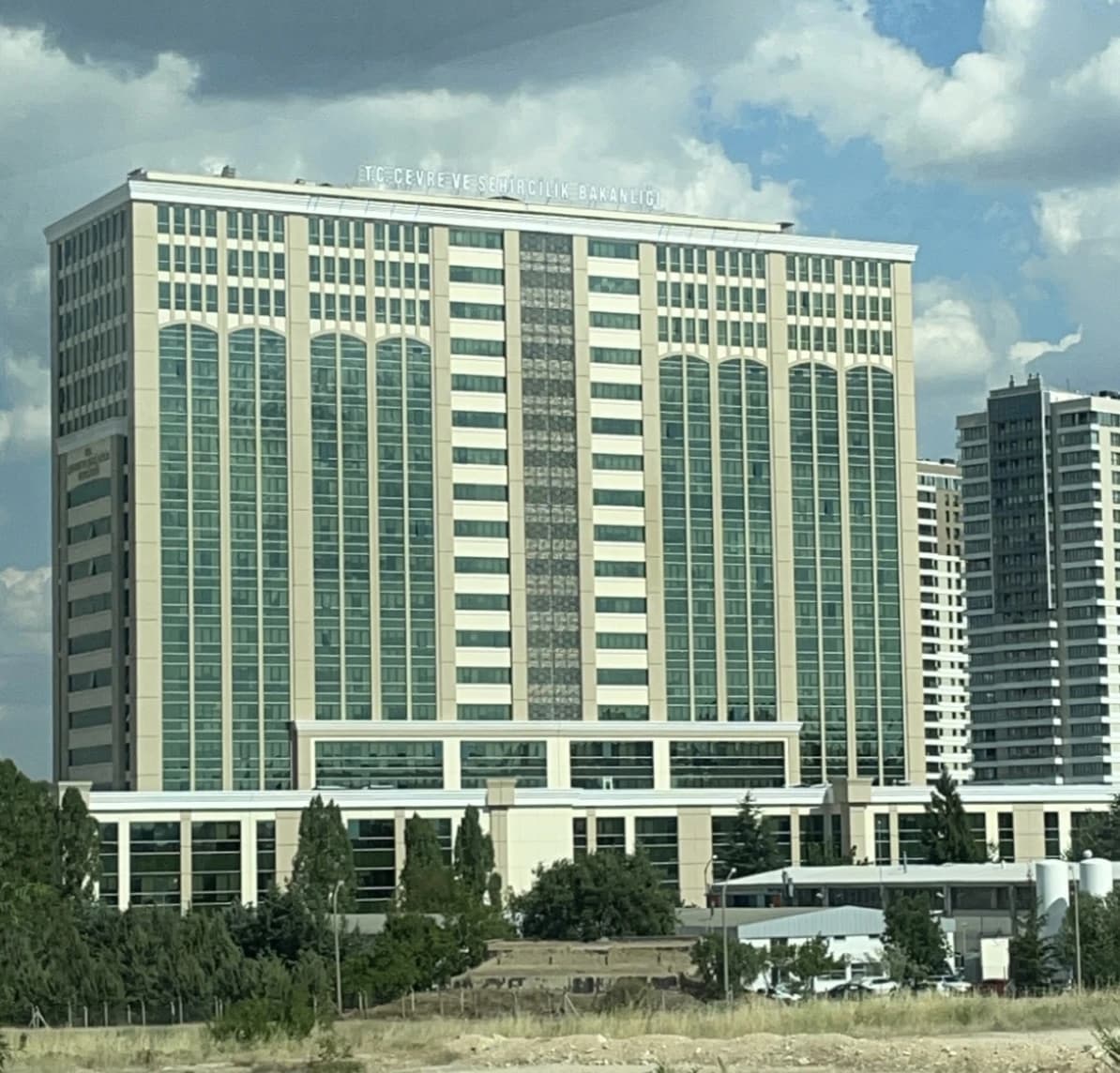 Building of the Turkish Ministry of Environment, Urbanization and Climate Change in Ankara.