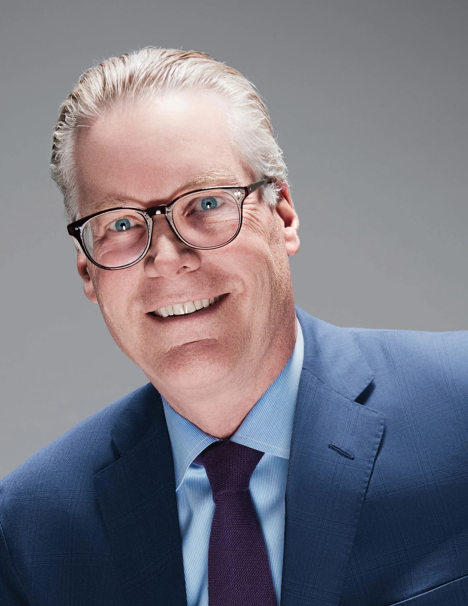 Ed Bastian, CEO of Delta Air Lines, poses for a headshot.