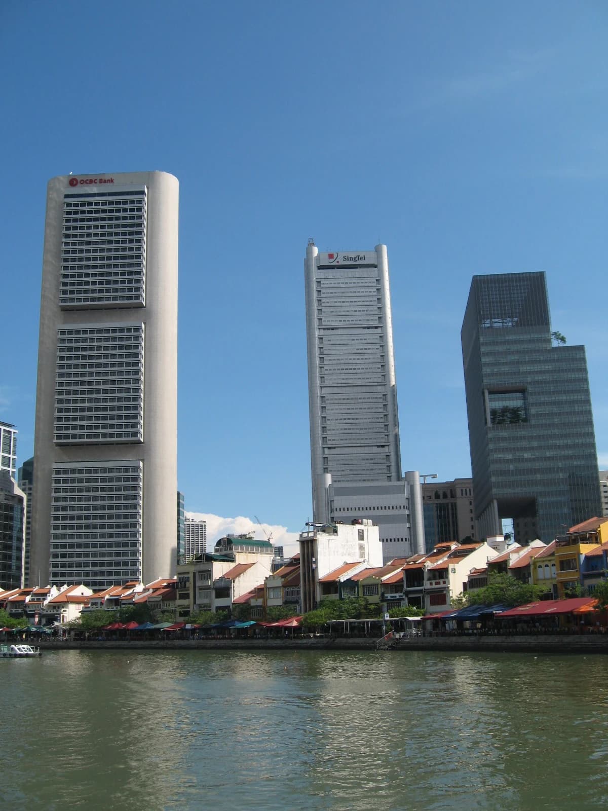 OCBC Centre, Pickering Operations Complex, and One George Street buildings in Singapore.
