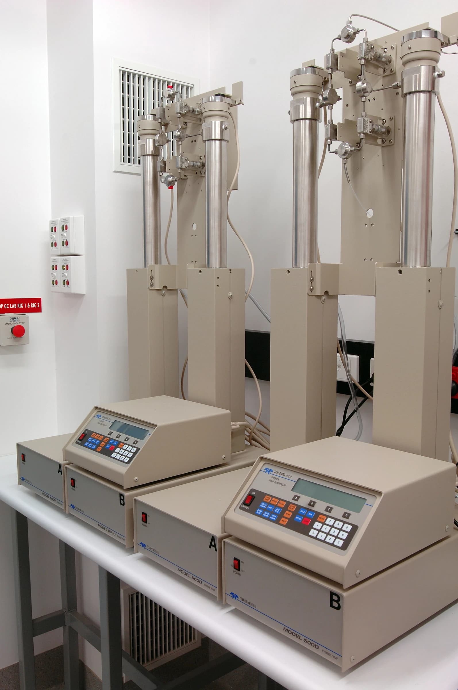Equipment for synfuel and catalysis research at CSIRO's facility.