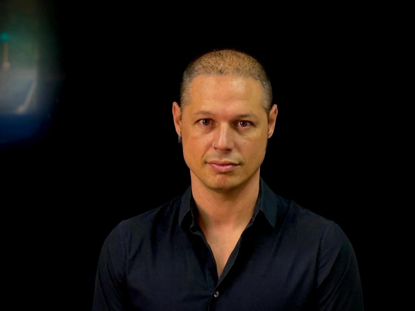 Sergio Álvarez-Teleña, an individual, looks directly at the camera.