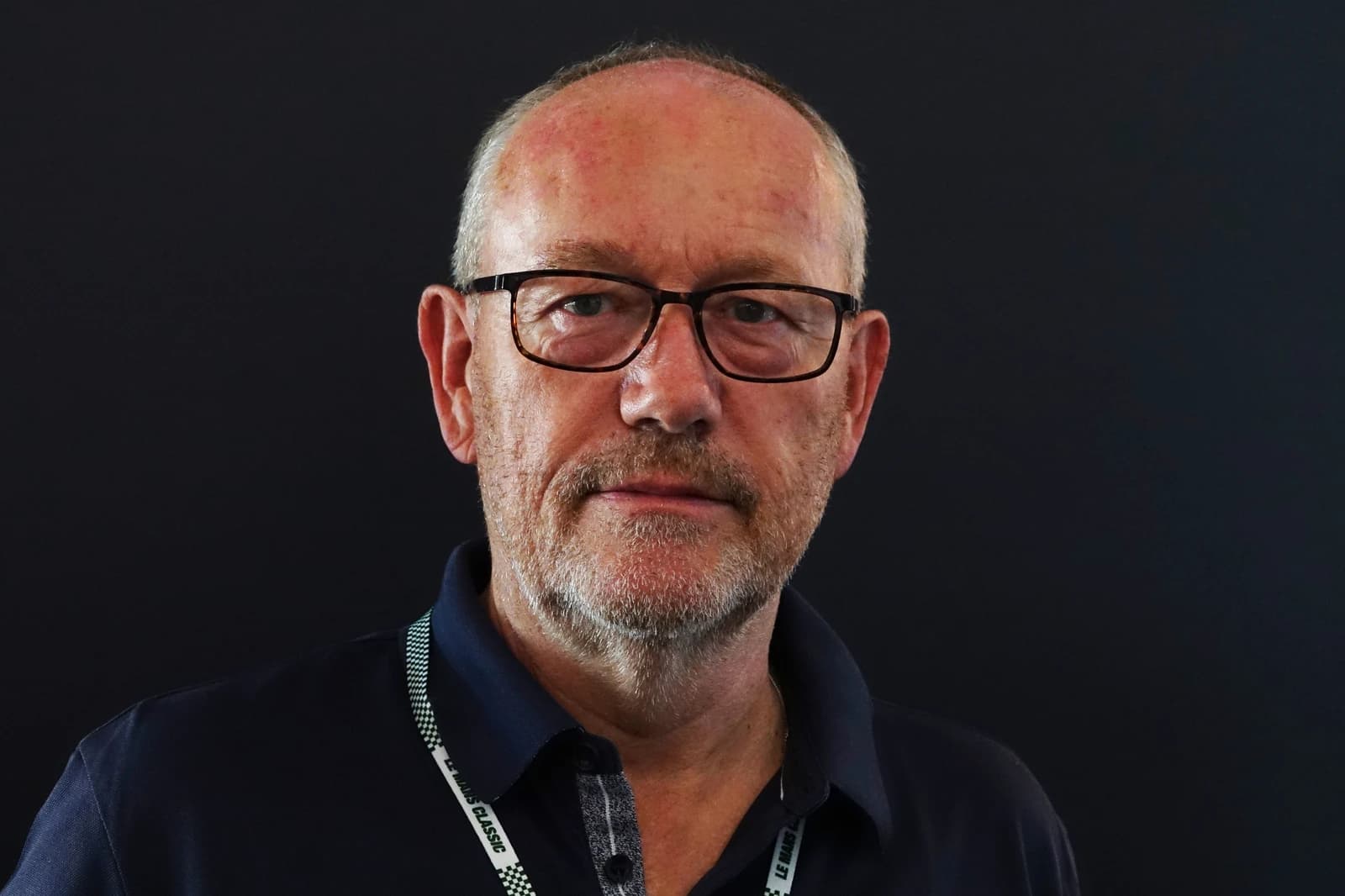 Dominique Guenat, co-founder of Montre Valgine, looks towards the camera.