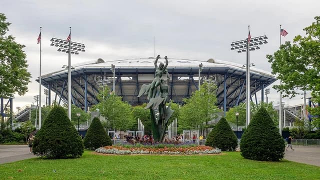 Arthur Ashe Stadium at the USTA Billie Jean King National Tennis Center, New York.