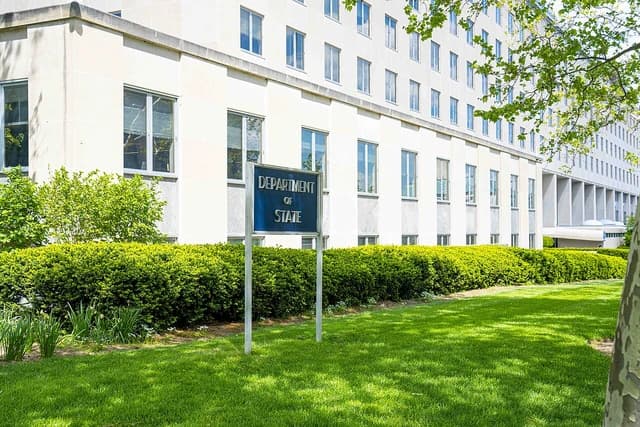 Exterior of the United States Department of State Harry S. Truman Building, Washington, D.C.