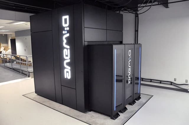 D-Wave Two quantum computer unit installed at NASA Advanced Supercomputing Division.