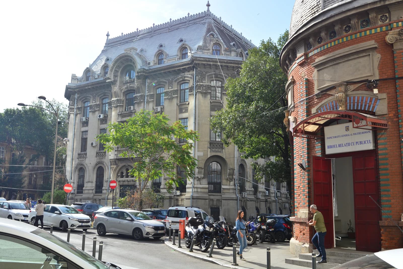 Building of the General Inspectorate of Romanian Police on Domnița Anastasia Street, Bucharest.