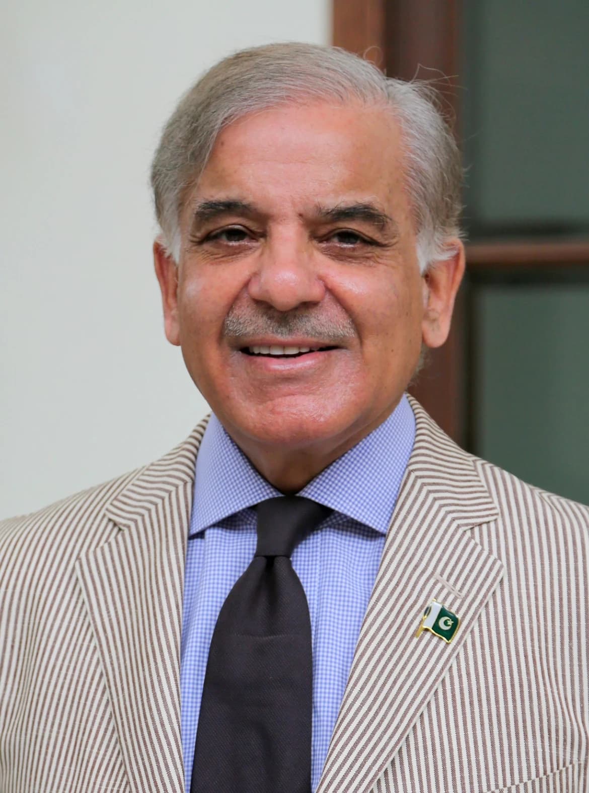 Shehbaz Sharif, then Chief Minister of Punjab, in an official portrait.