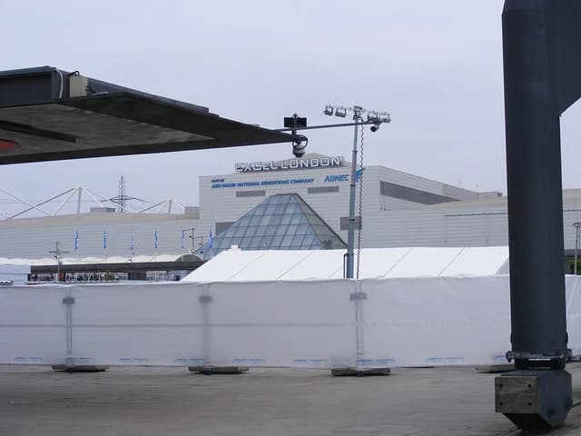 NHS Nightingale Hospital London facility at the ExCeL Centre in April 2020.