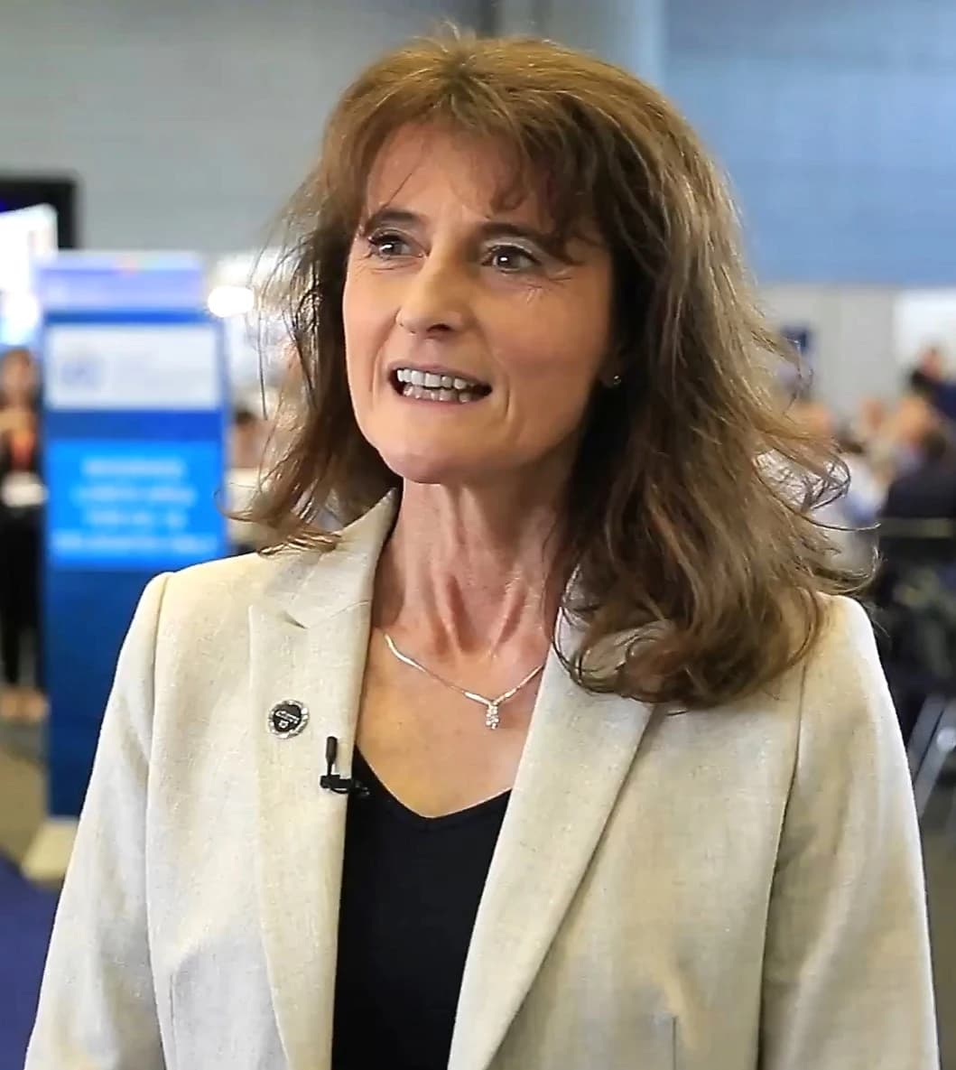 Florence Rabier, Director-General of ECMWF, speaking at the World Meteorological Organization.