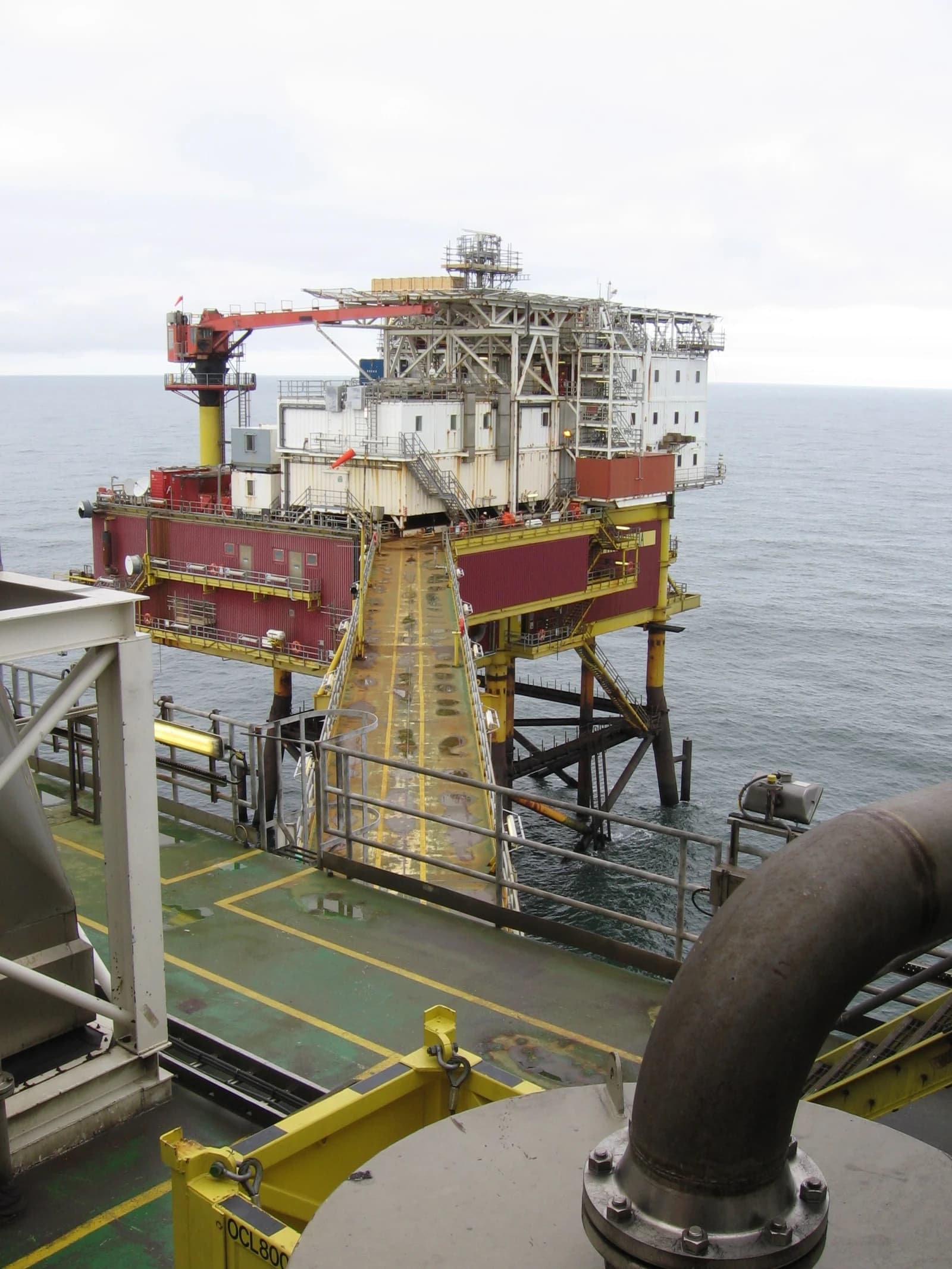 ConocoPhillips Viking BA offshore installation for North Sea oil and gas production.
